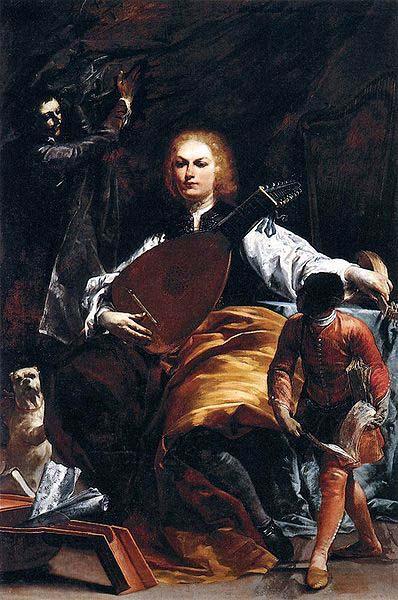 Giuseppe Maria Crespi Count Fulvio Grati oil painting picture